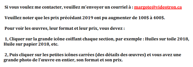 Contact et prix (prices)