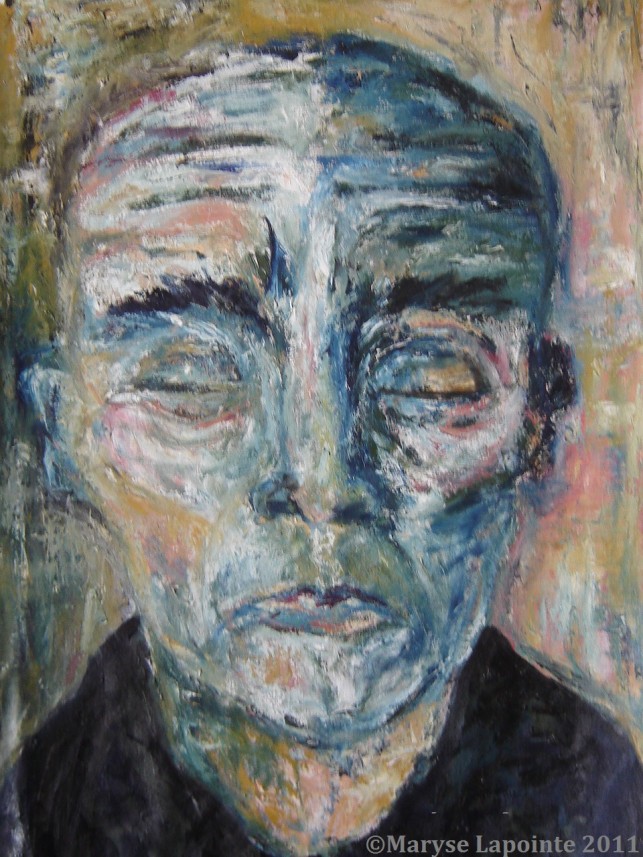 Portrait aux yeux fermés – 2011