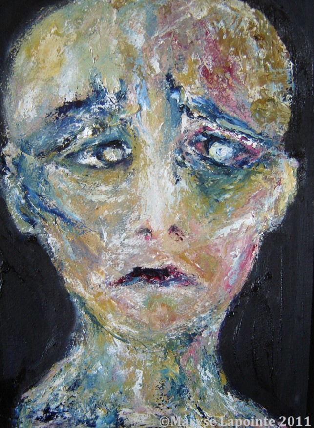Portrait bleu 2 – 2011