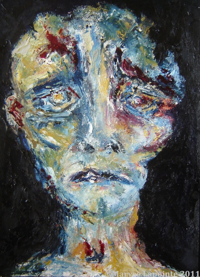 Portrait bleu 4 – 2011