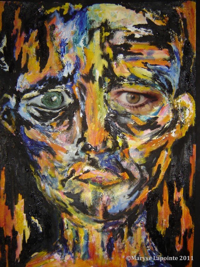 Autoportrait orange – 2011