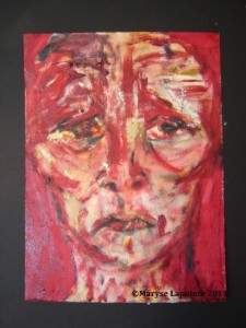 Portrait rouge 3 - 2011